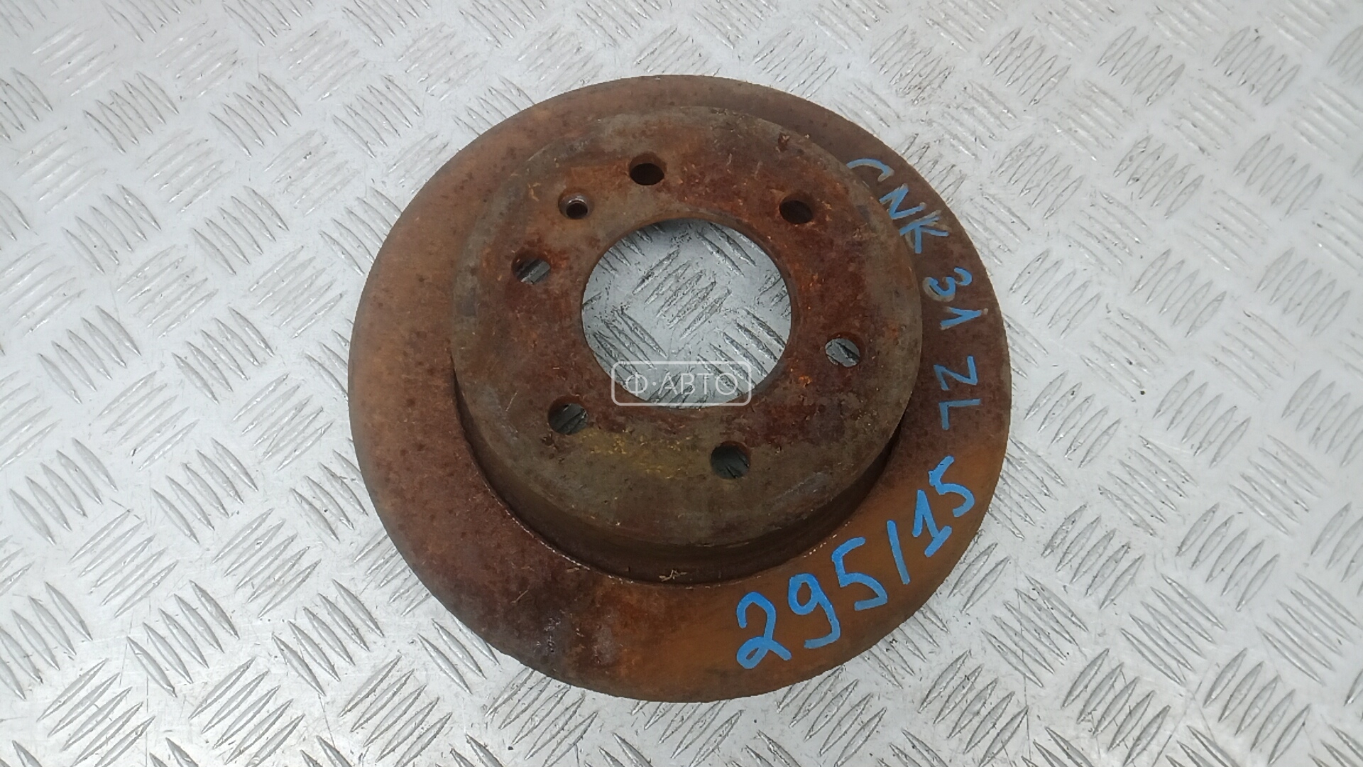 Диск тормозной задний