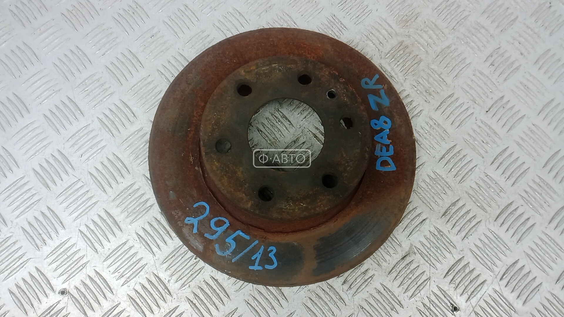 Диск тормозной задний