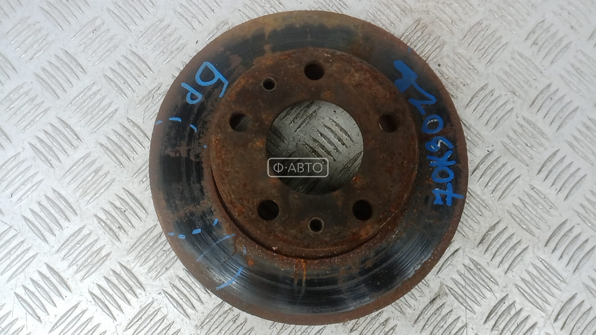 Диск тормозной задний