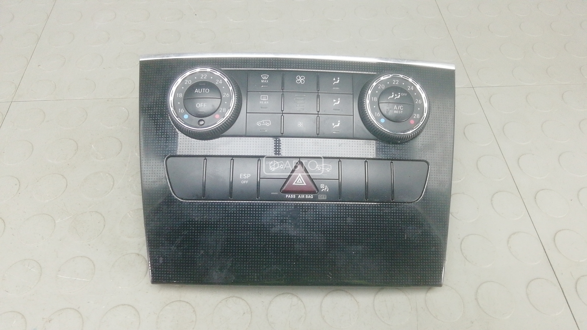 Блок управления печки и климат-контроля