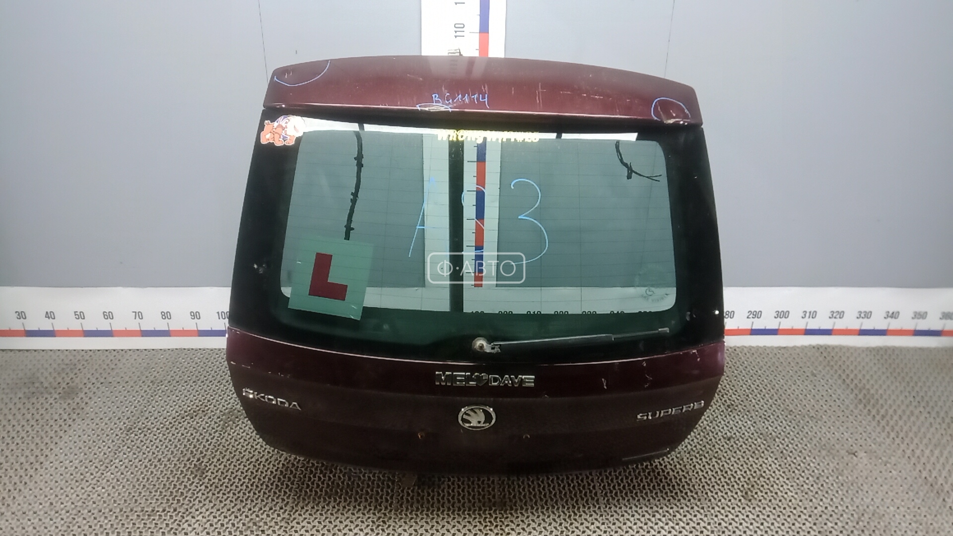 Дверь 3-5 SKODA SUPERB
