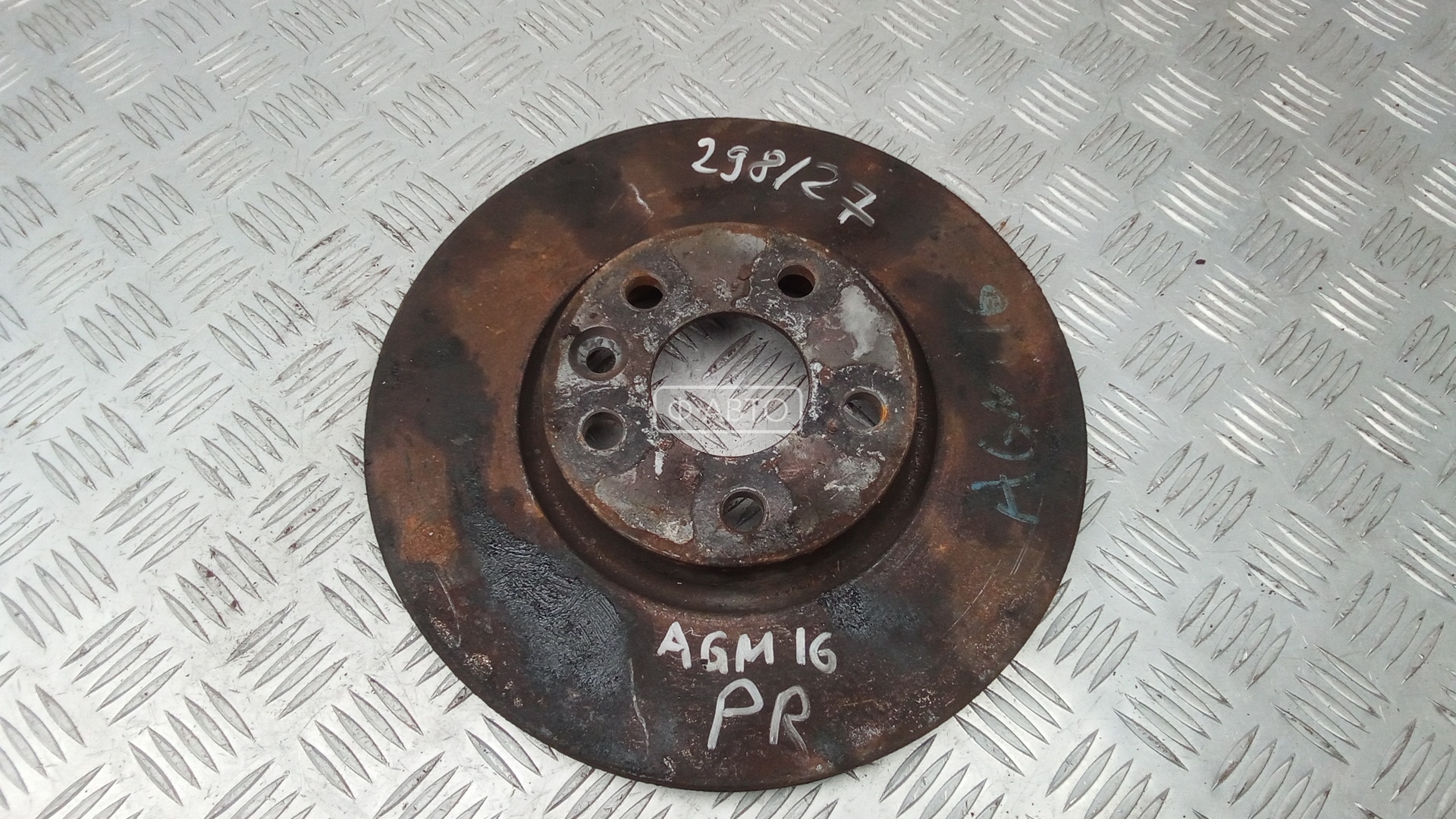 Диск тормозной передний