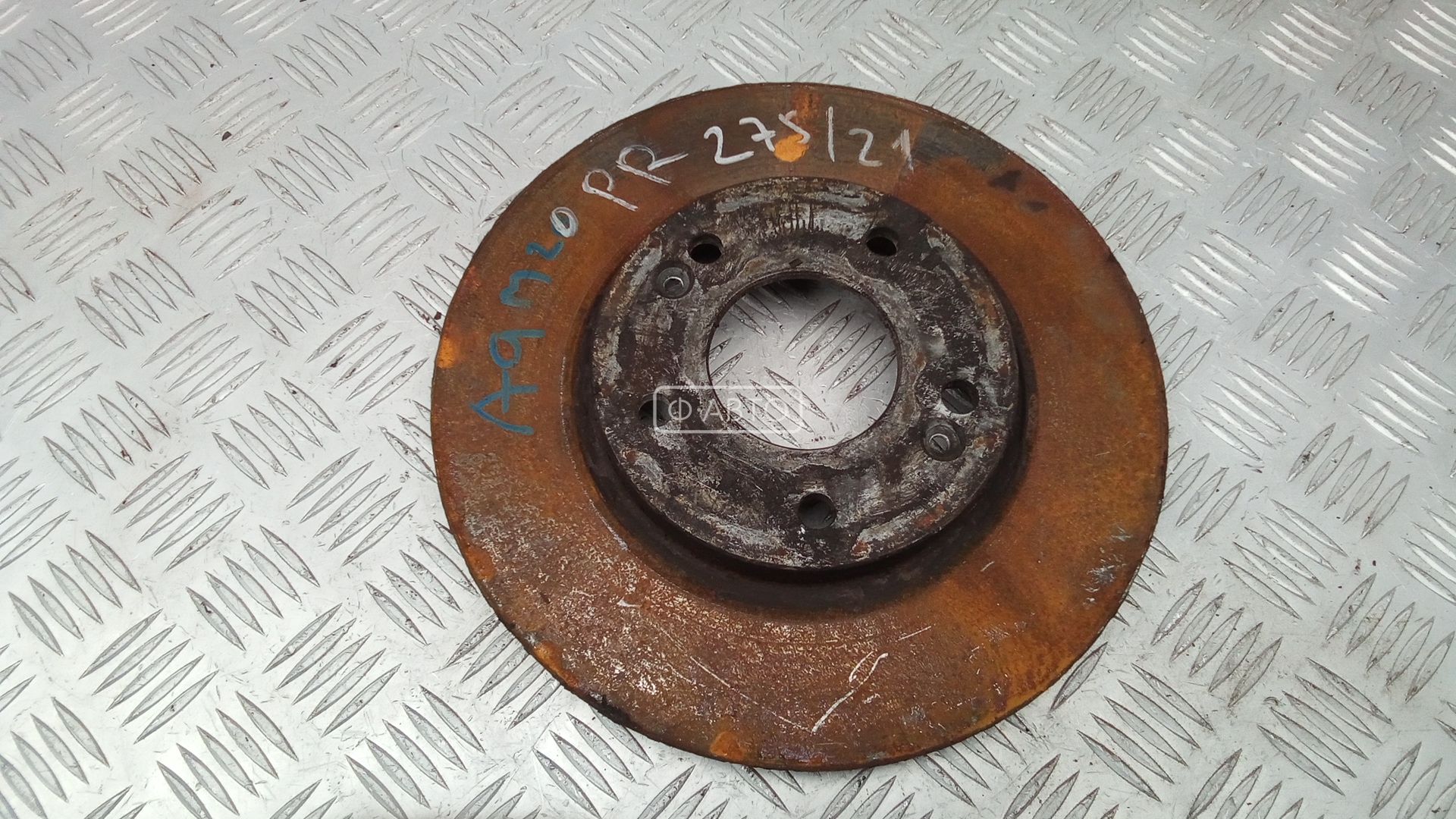 Диск тормозной передний