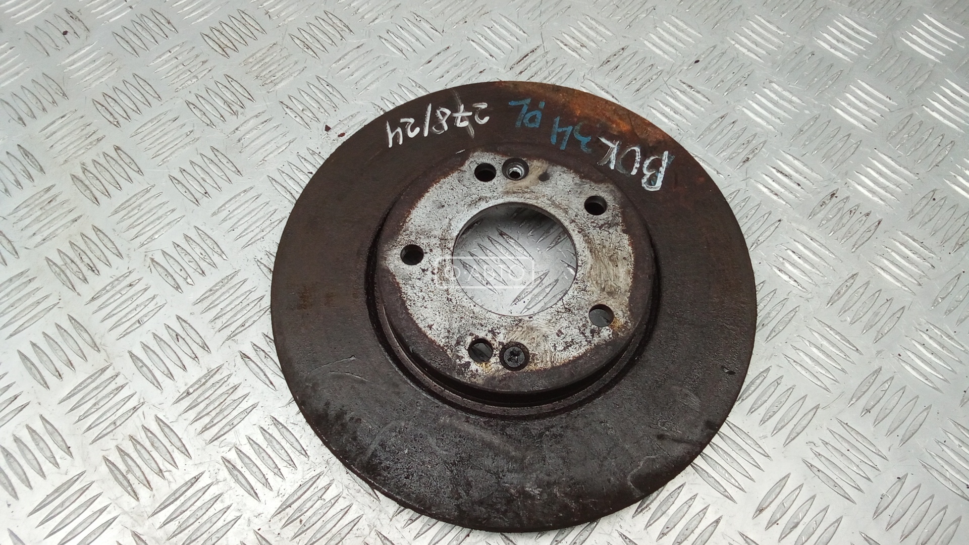 Диск тормозной передний