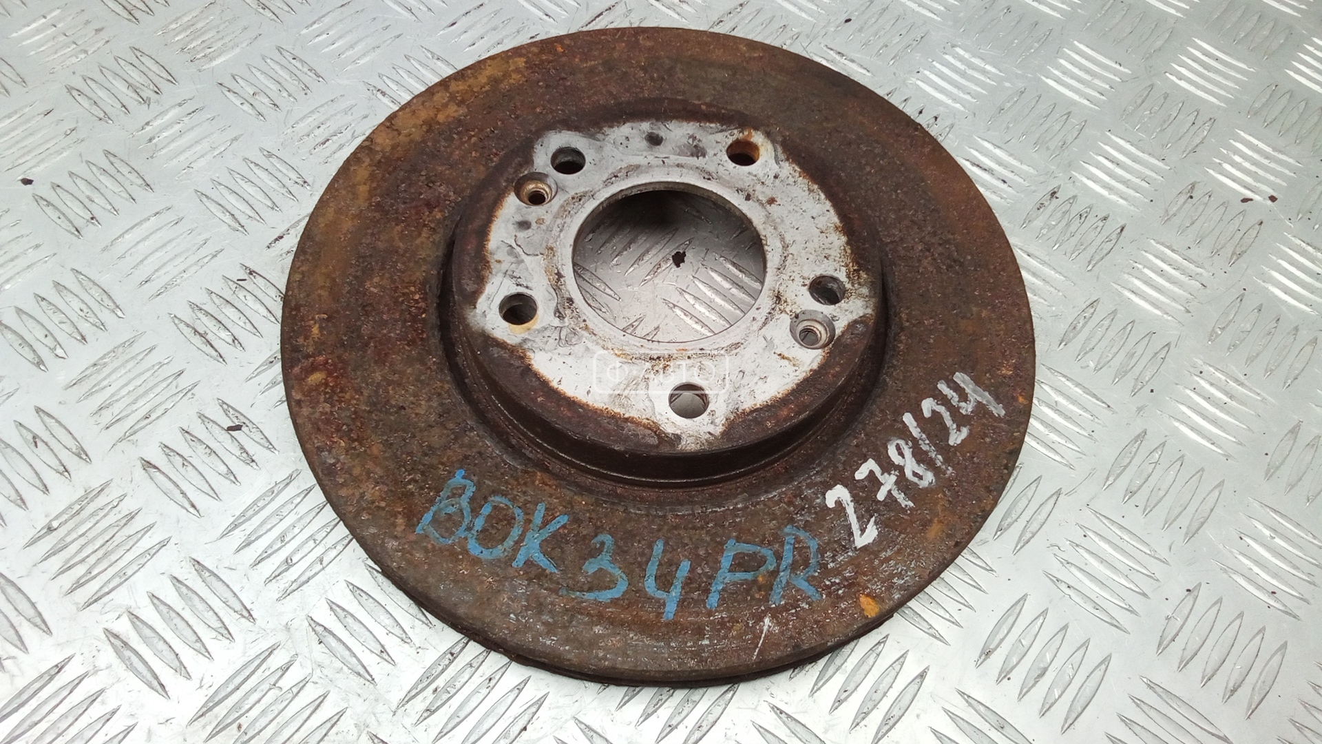 Диск тормозной передний