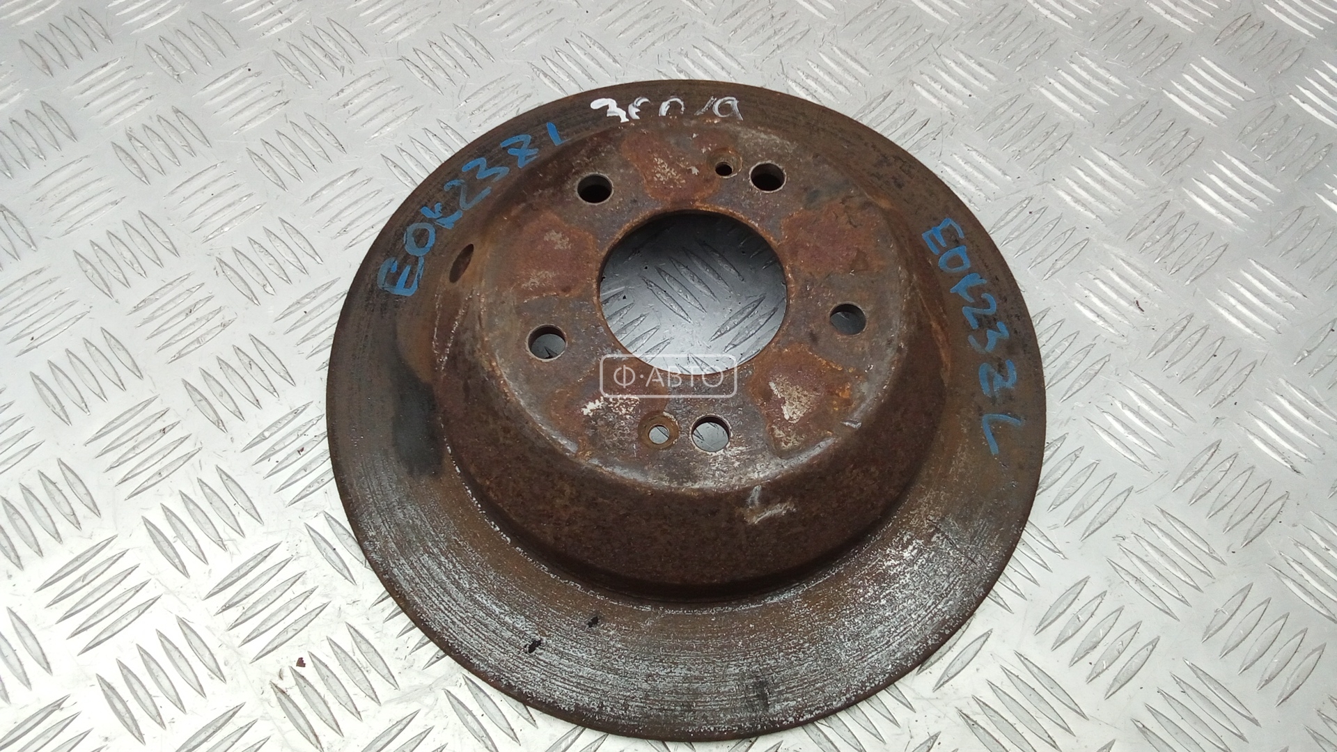 Диск тормозной задний
