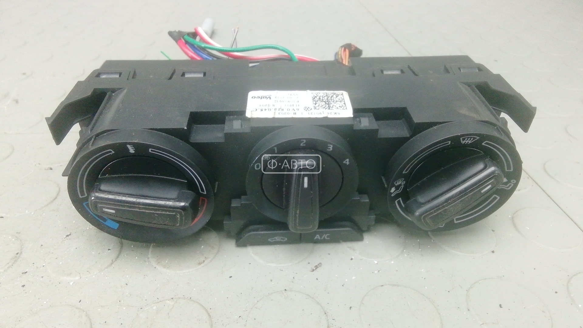 Блок управления печки и климат-контроля