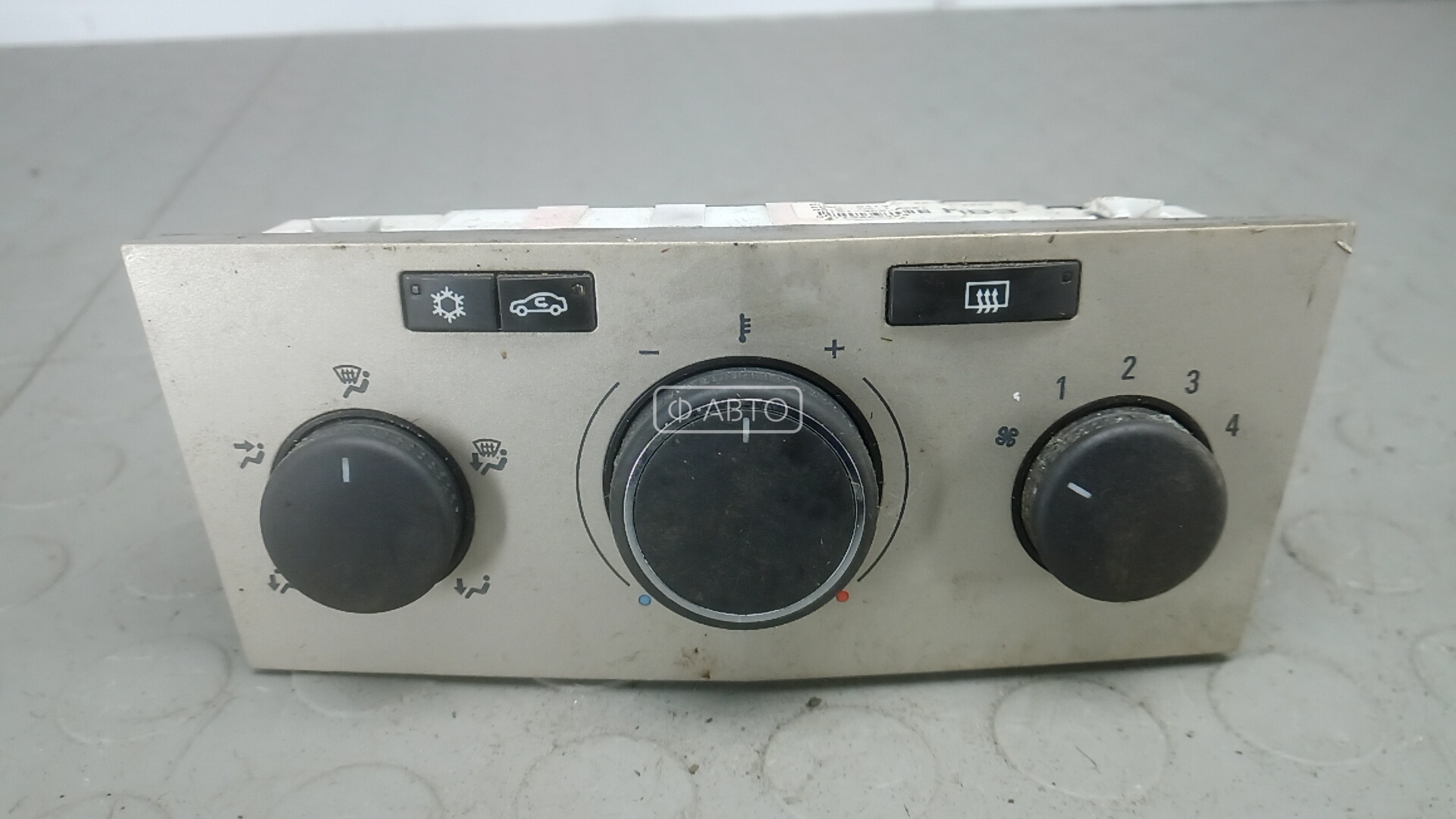 Блок управления печки и климат-контроля