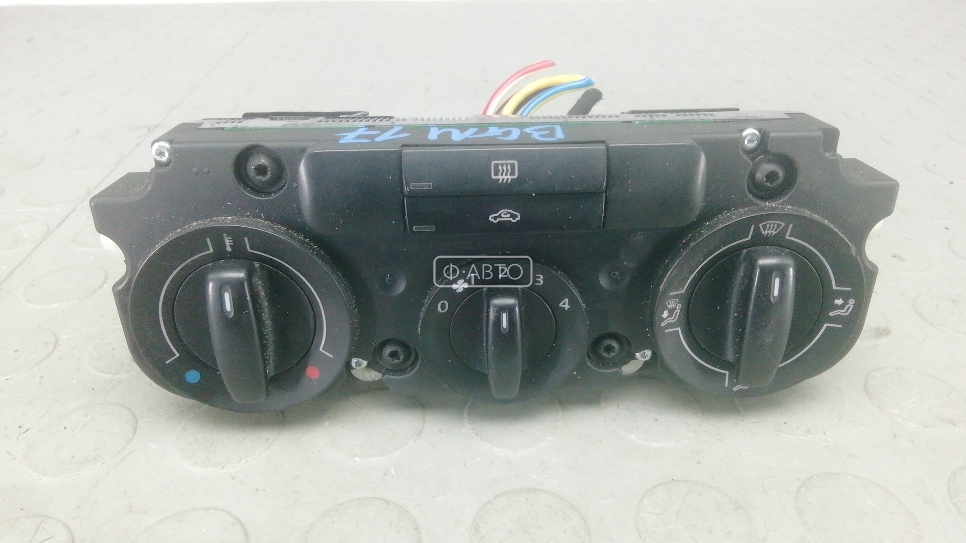 Блок управления печки и климат-контроля