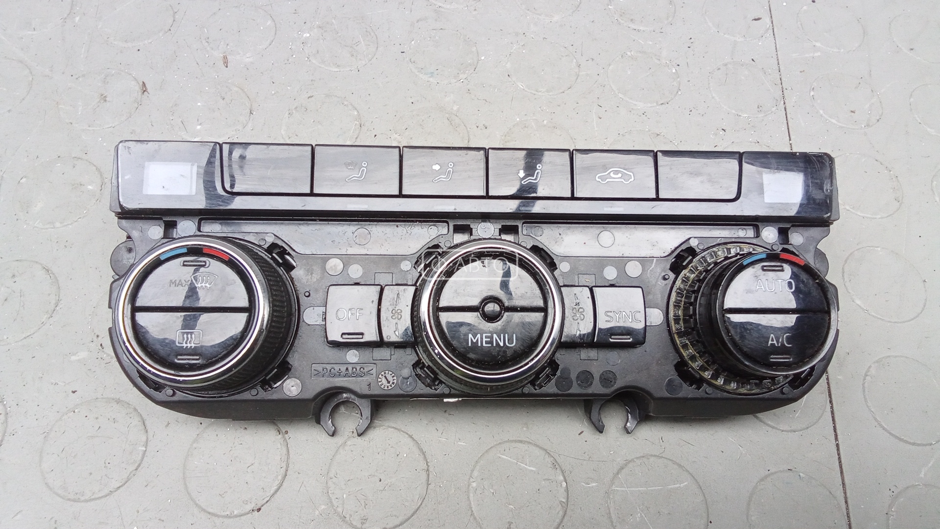 Блок управления печки и климат-контроля