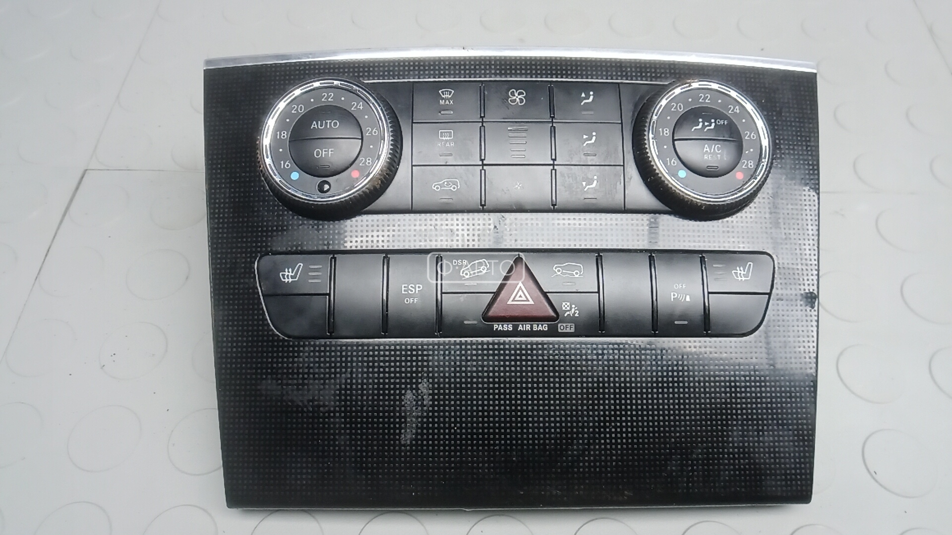 Блок управления печки и климат-контроля