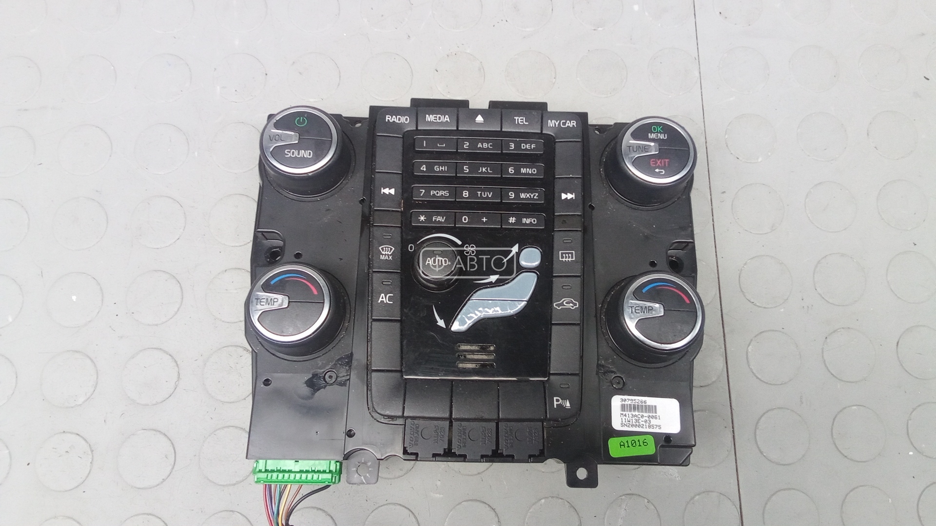 Блок управления печки и климат-контроля