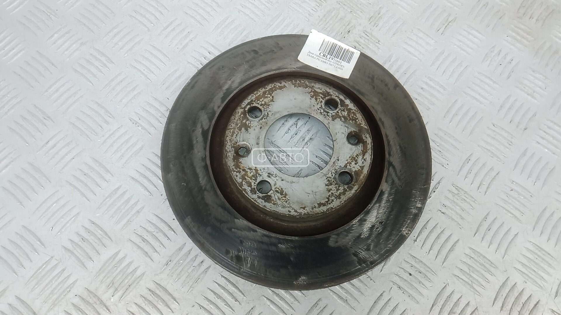 Диск тормозной передний