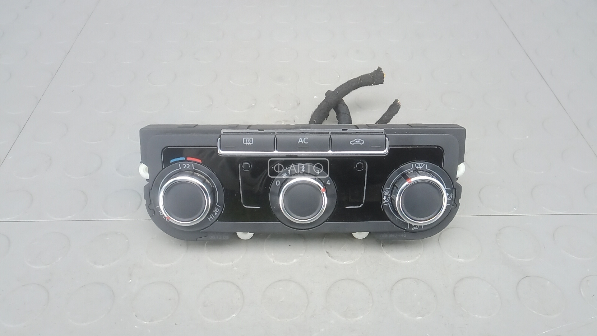 Блок управления печки и климат-контроля