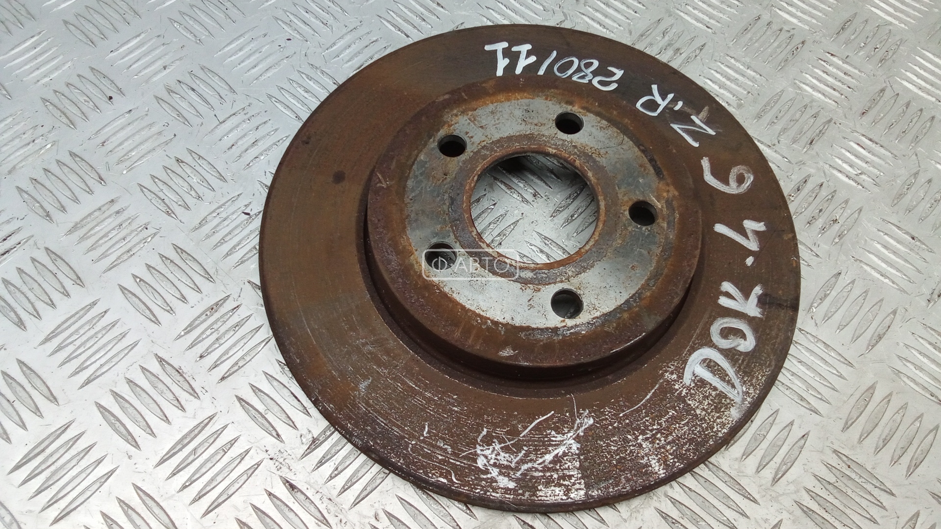 Диск тормозной задний