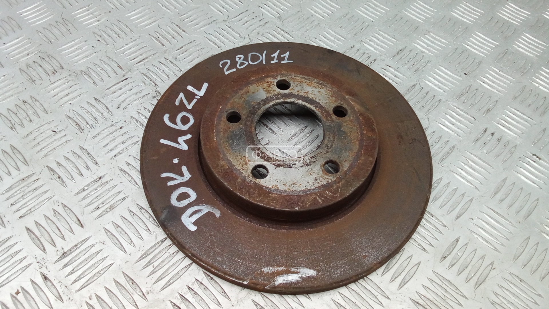 Диск тормозной задний