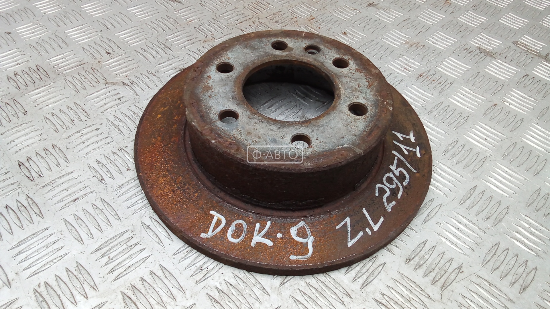 Диск тормозной задний