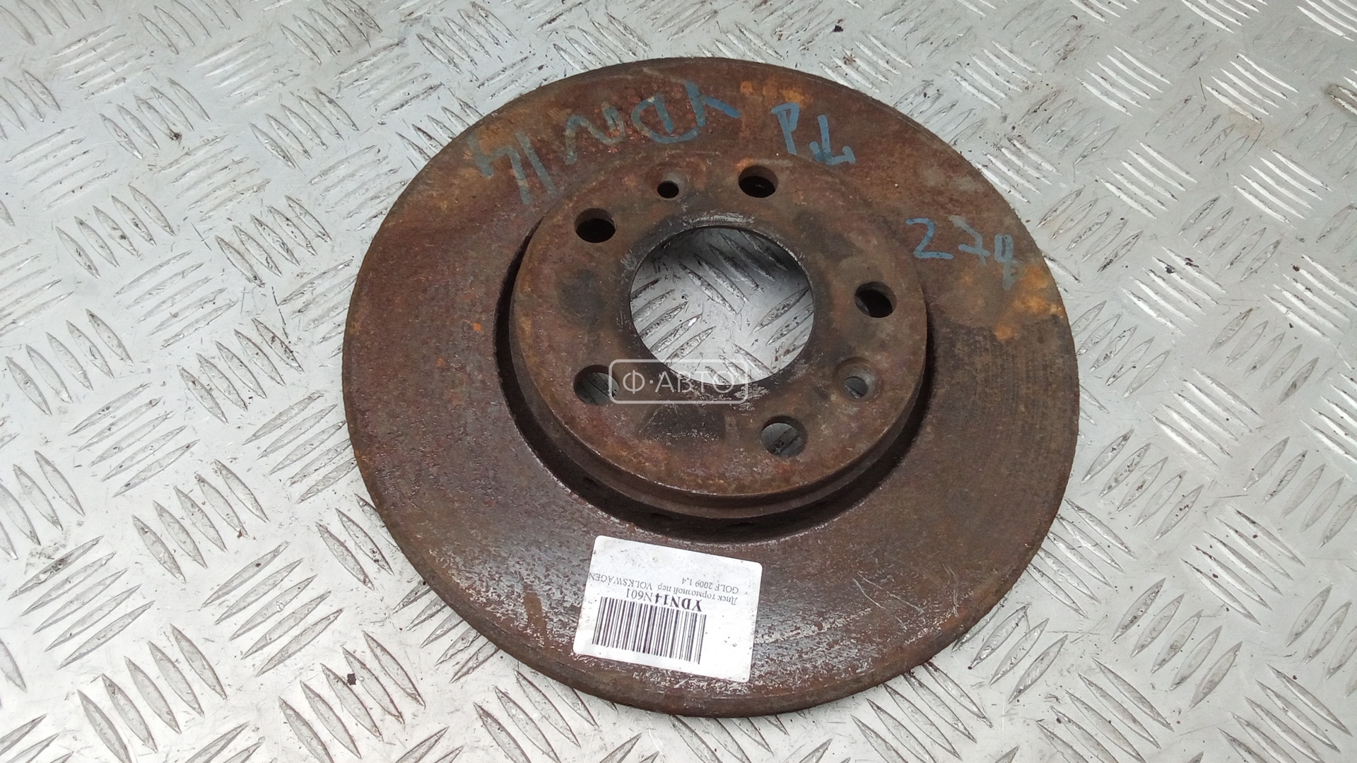 Диск тормозной передний
