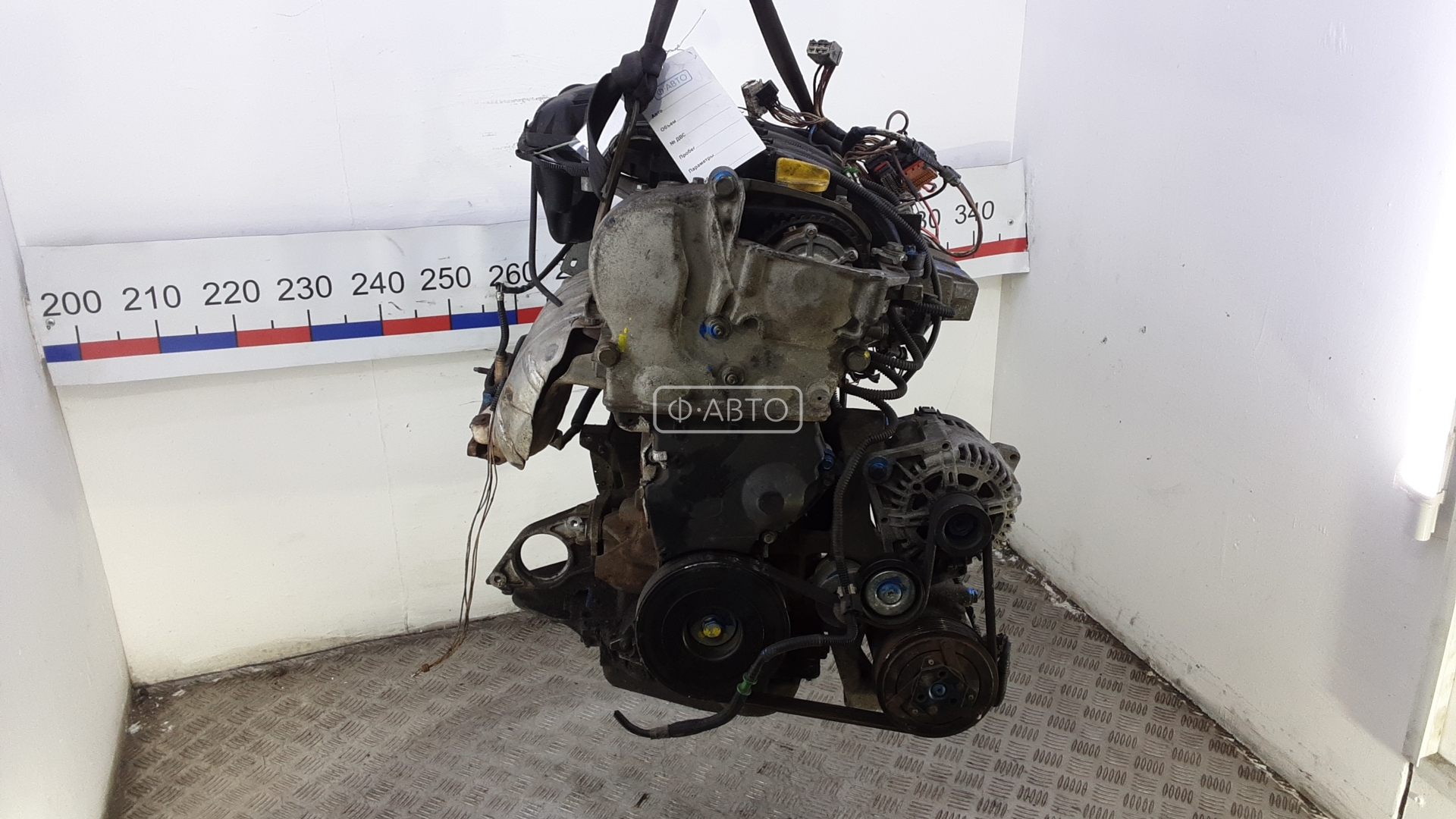 Двигатель бензиновый RENAULT SCENIC