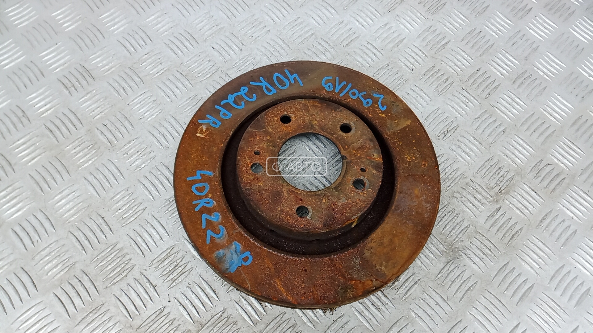 Диск тормозной передний