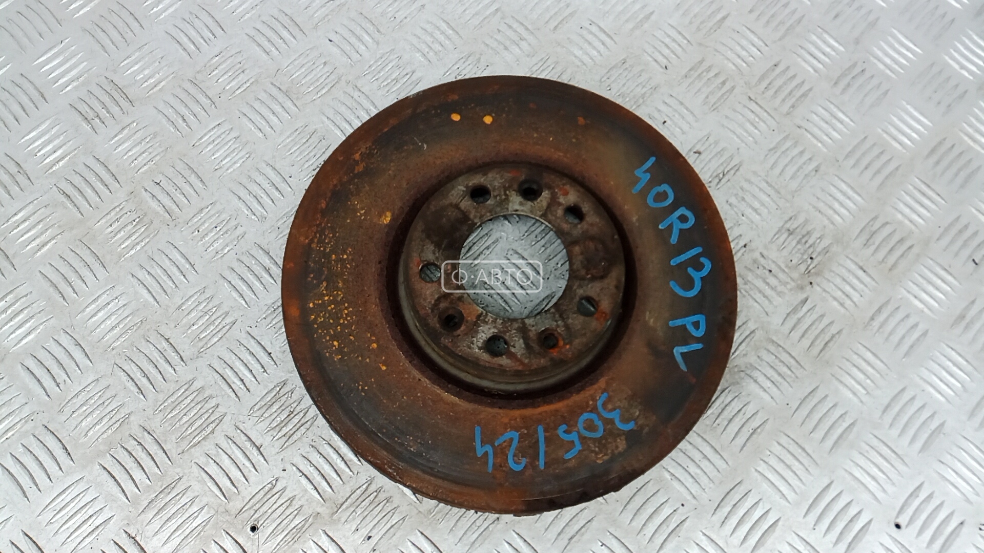 Диск тормозной передний