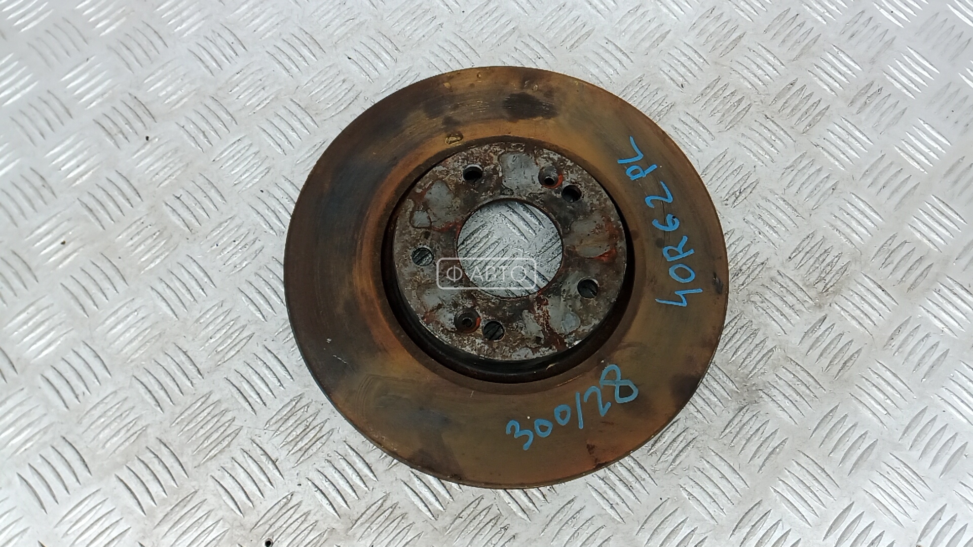 Диск тормозной передний