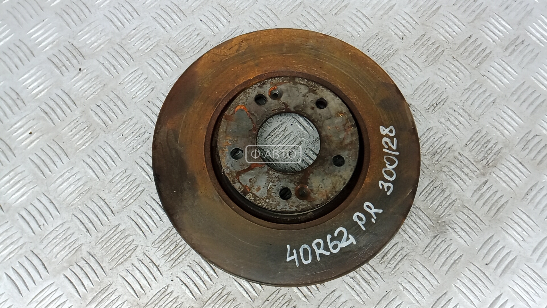 Диск тормозной передний