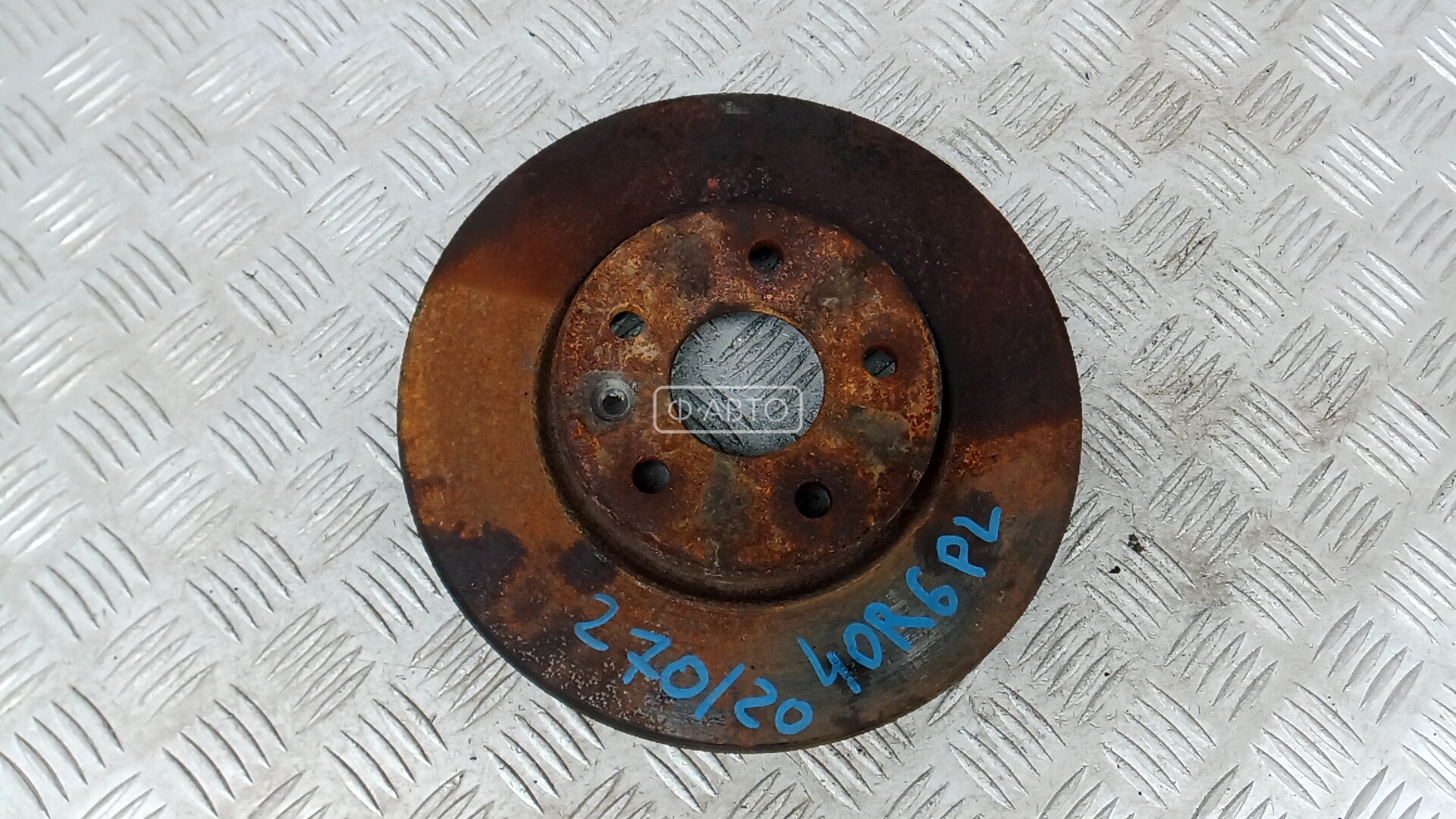 Диск тормозной передний