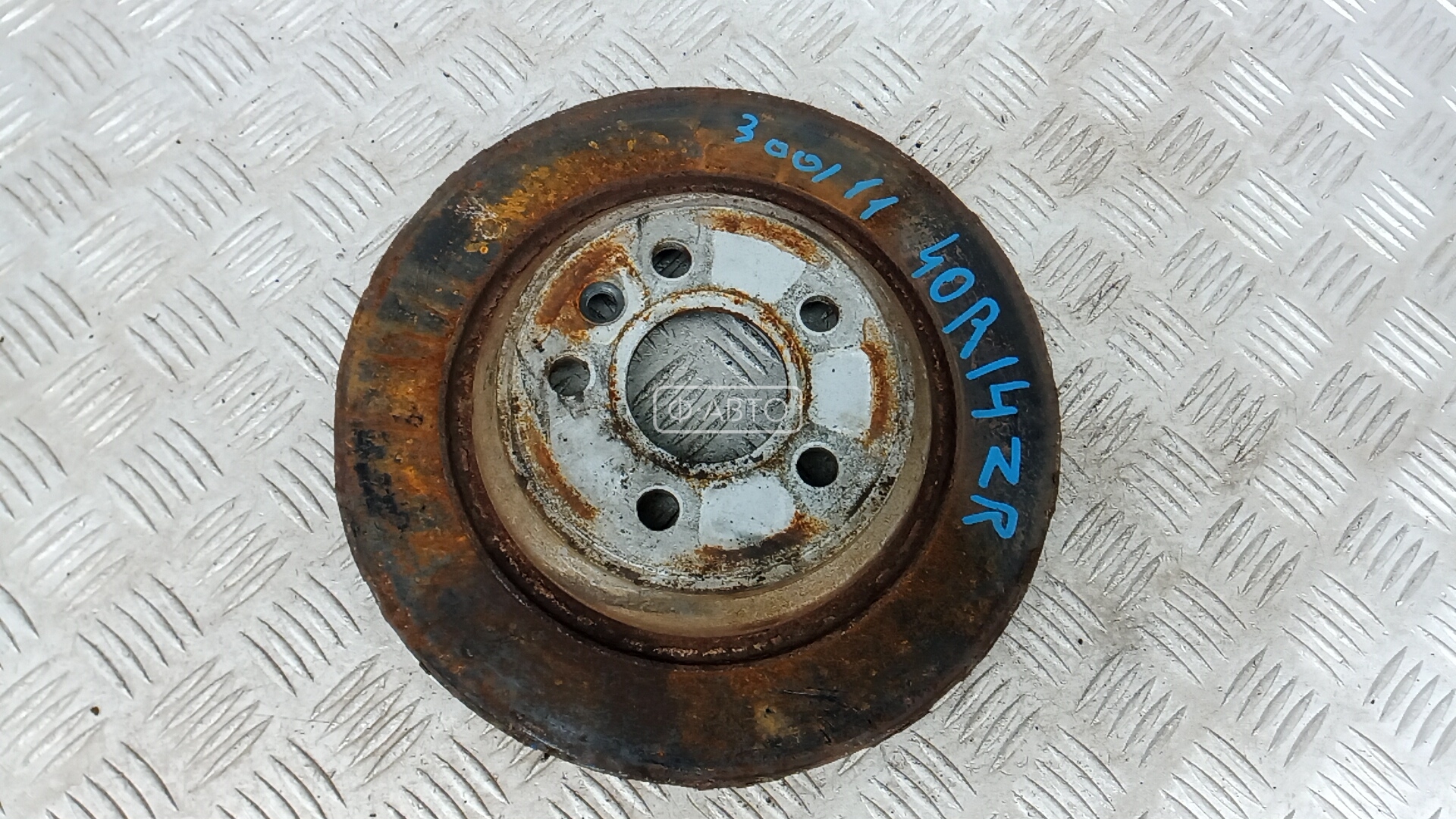 Диск тормозной задний