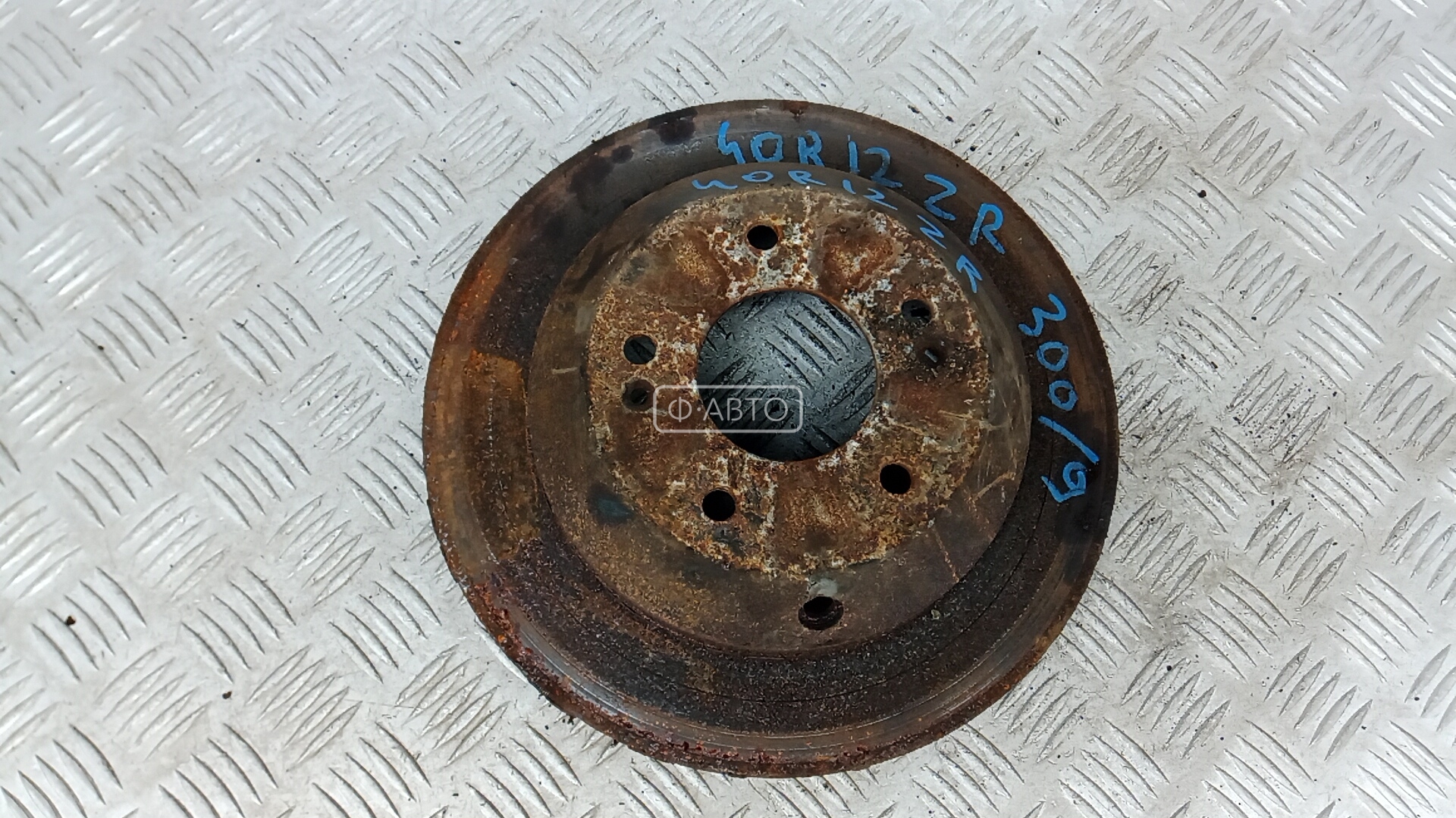 Диск тормозной задний