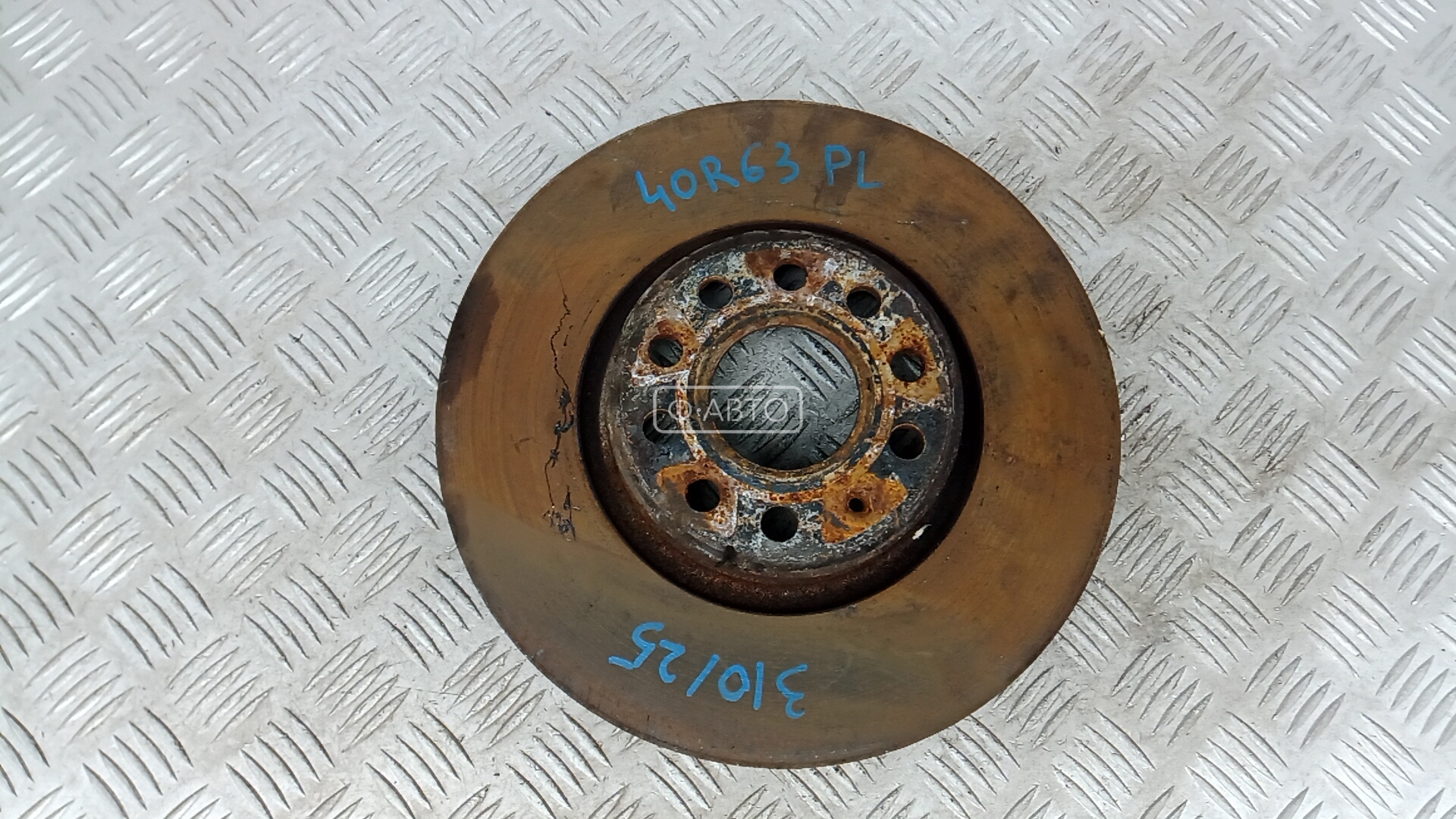 Диск тормозной передний