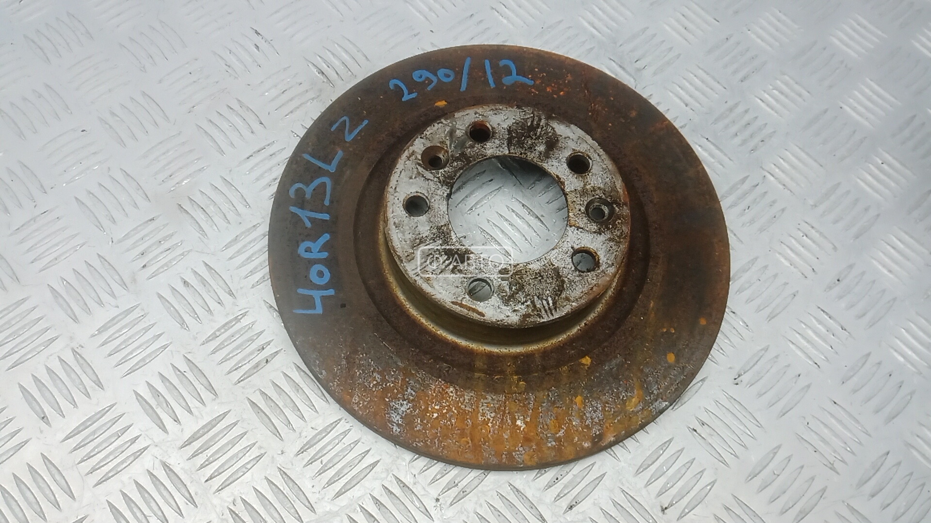 Диск тормозной задний