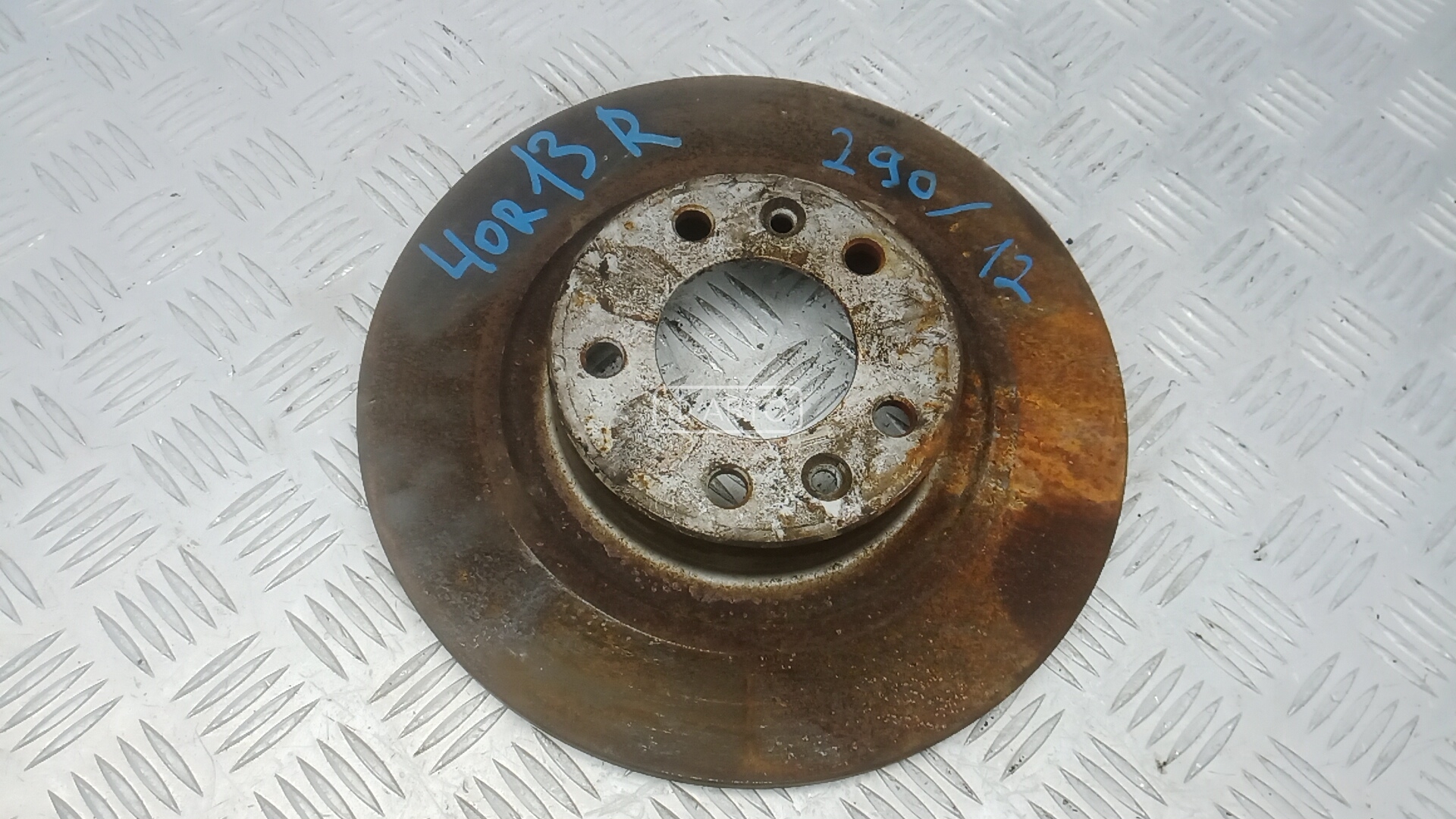 Диск тормозной задний