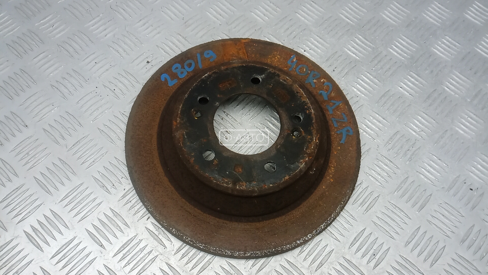 Диск тормозной задний