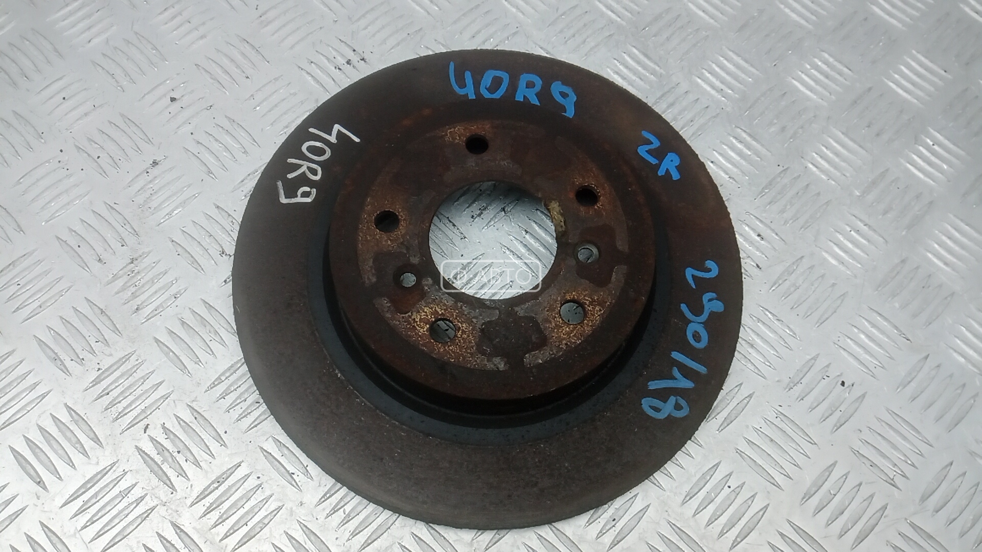 Диск тормозной задний