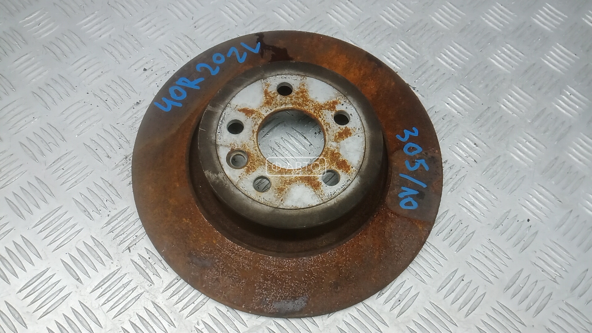 Диск тормозной задний