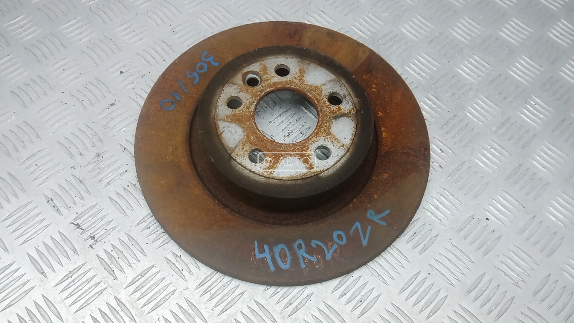 Диск тормозной задний