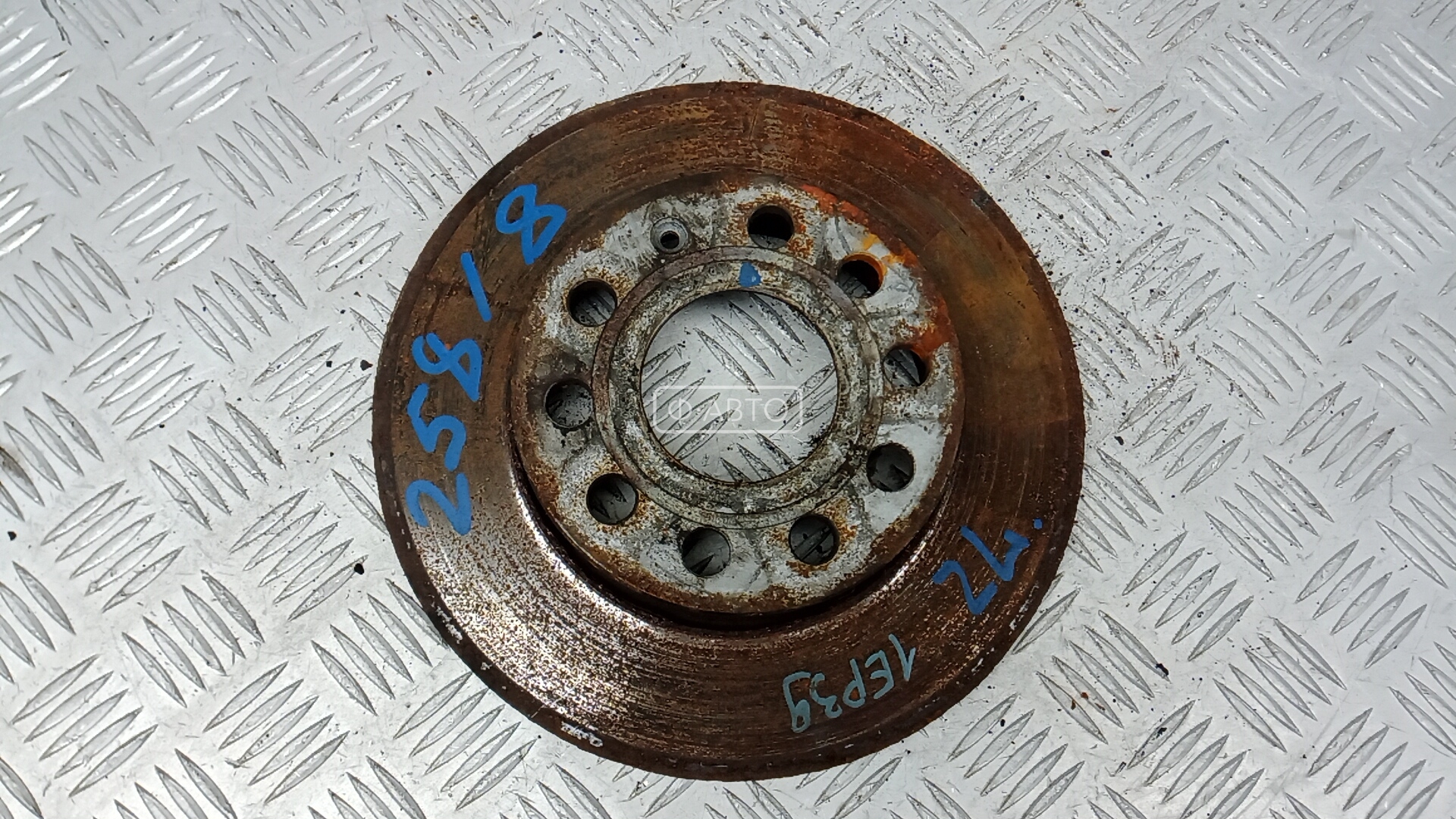 Диск тормозной задний