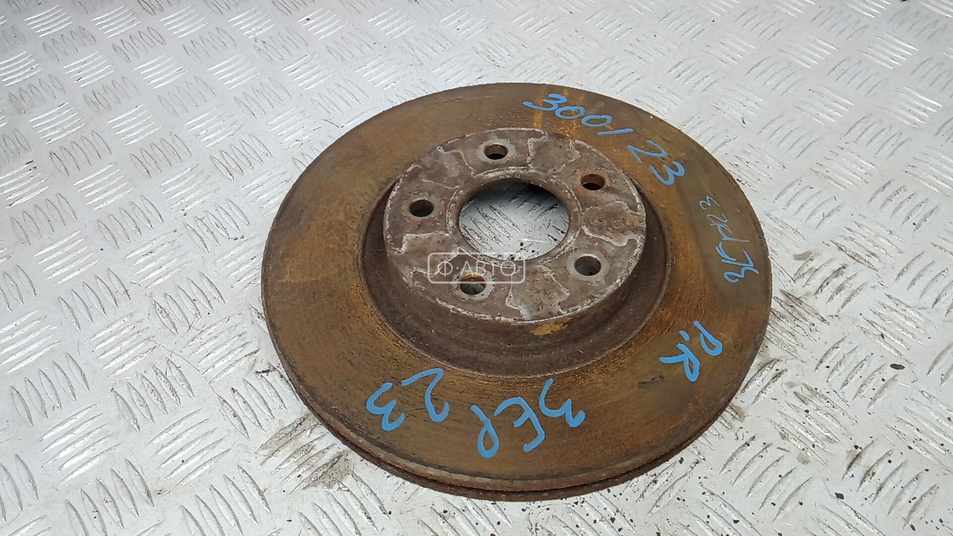 Диск тормозной передний
