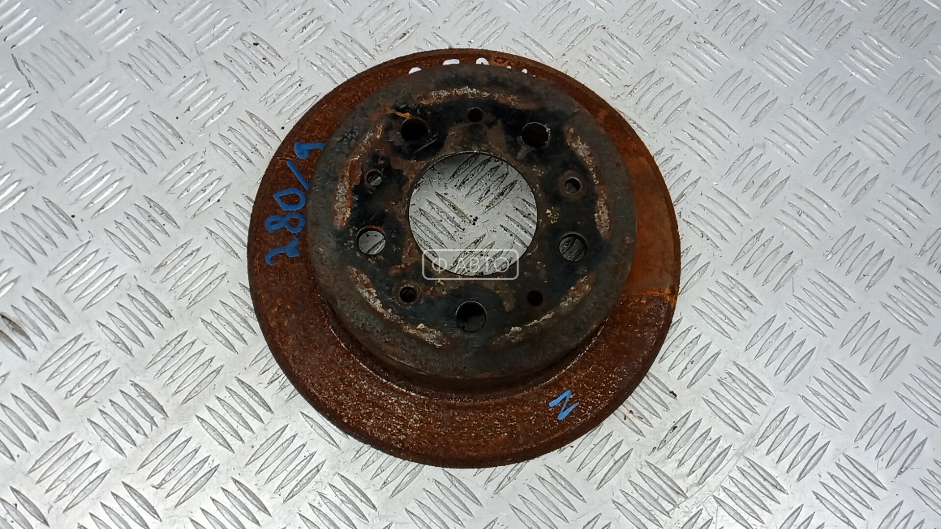 Диск тормозной задний