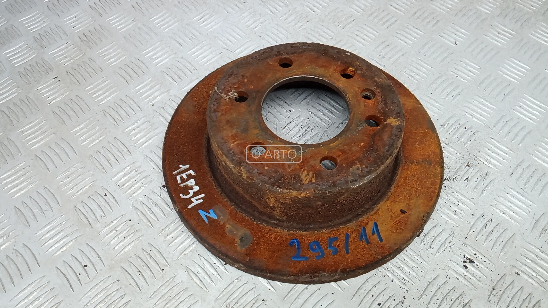 Диск тормозной задний