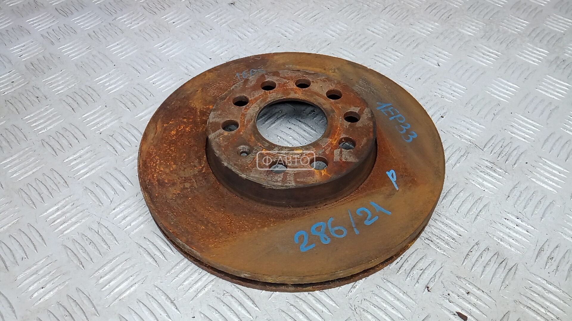 Диск тормозной передний