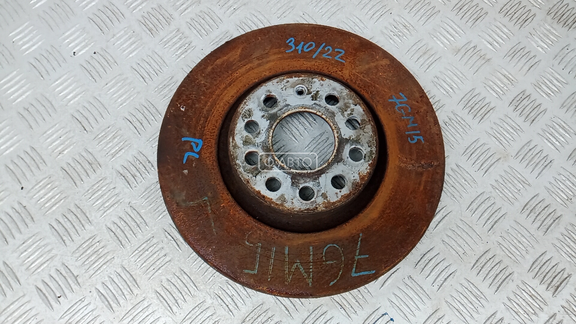 Диск тормозной передний