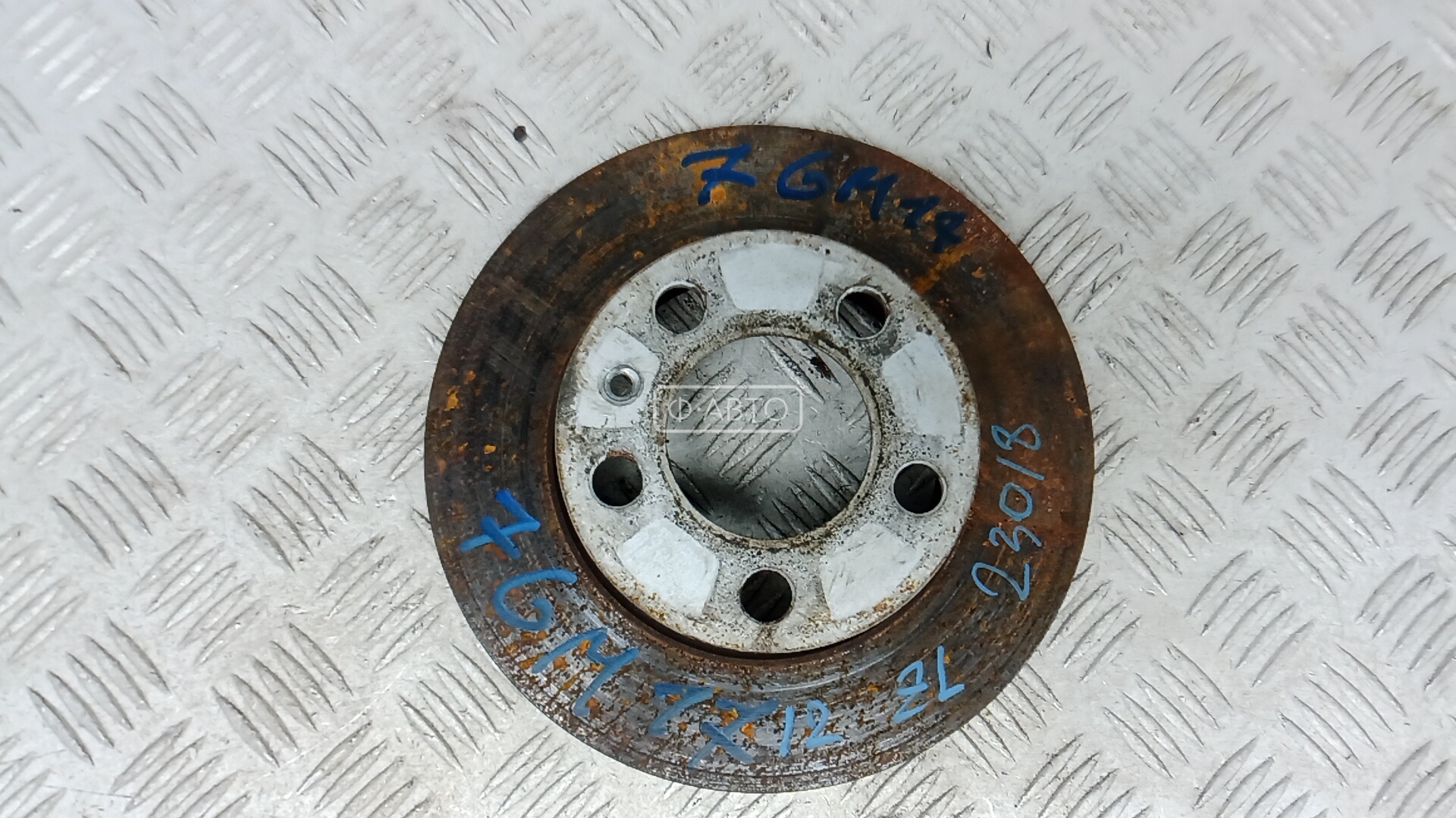 Диск тормозной задний