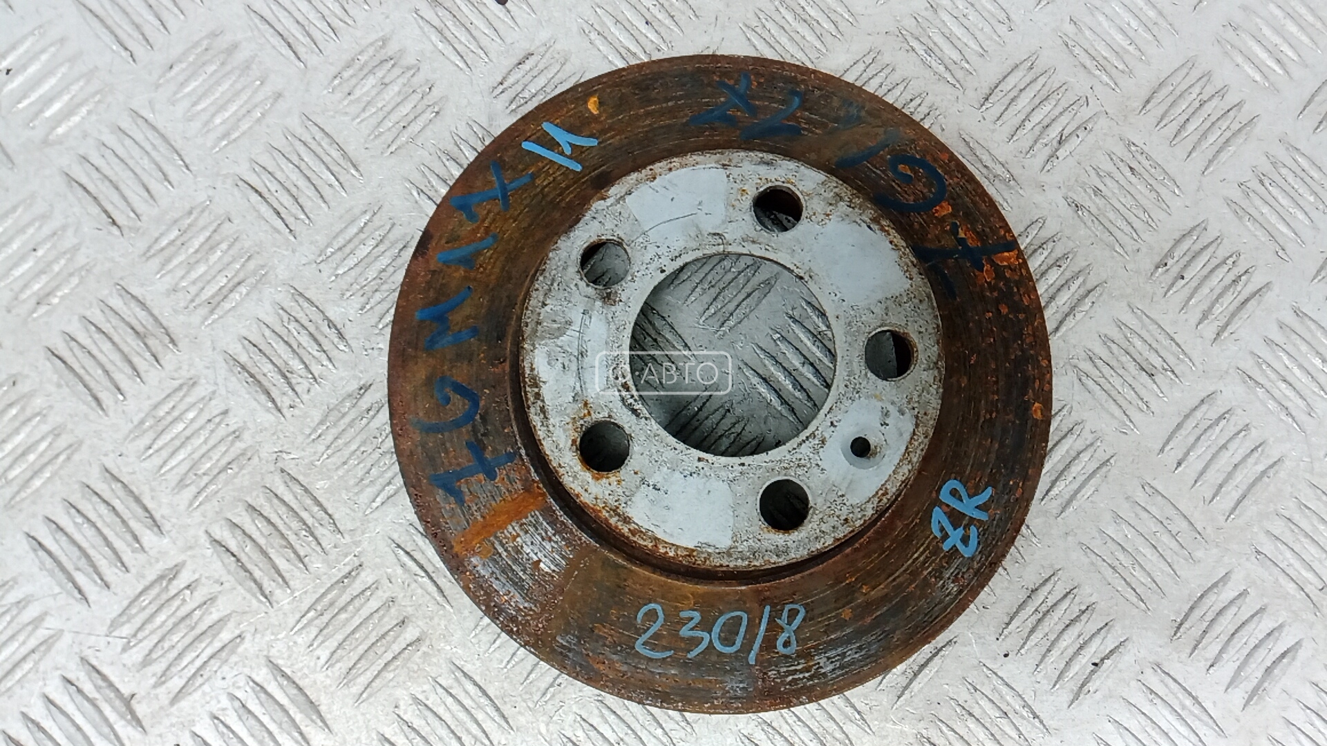 Диск тормозной задний