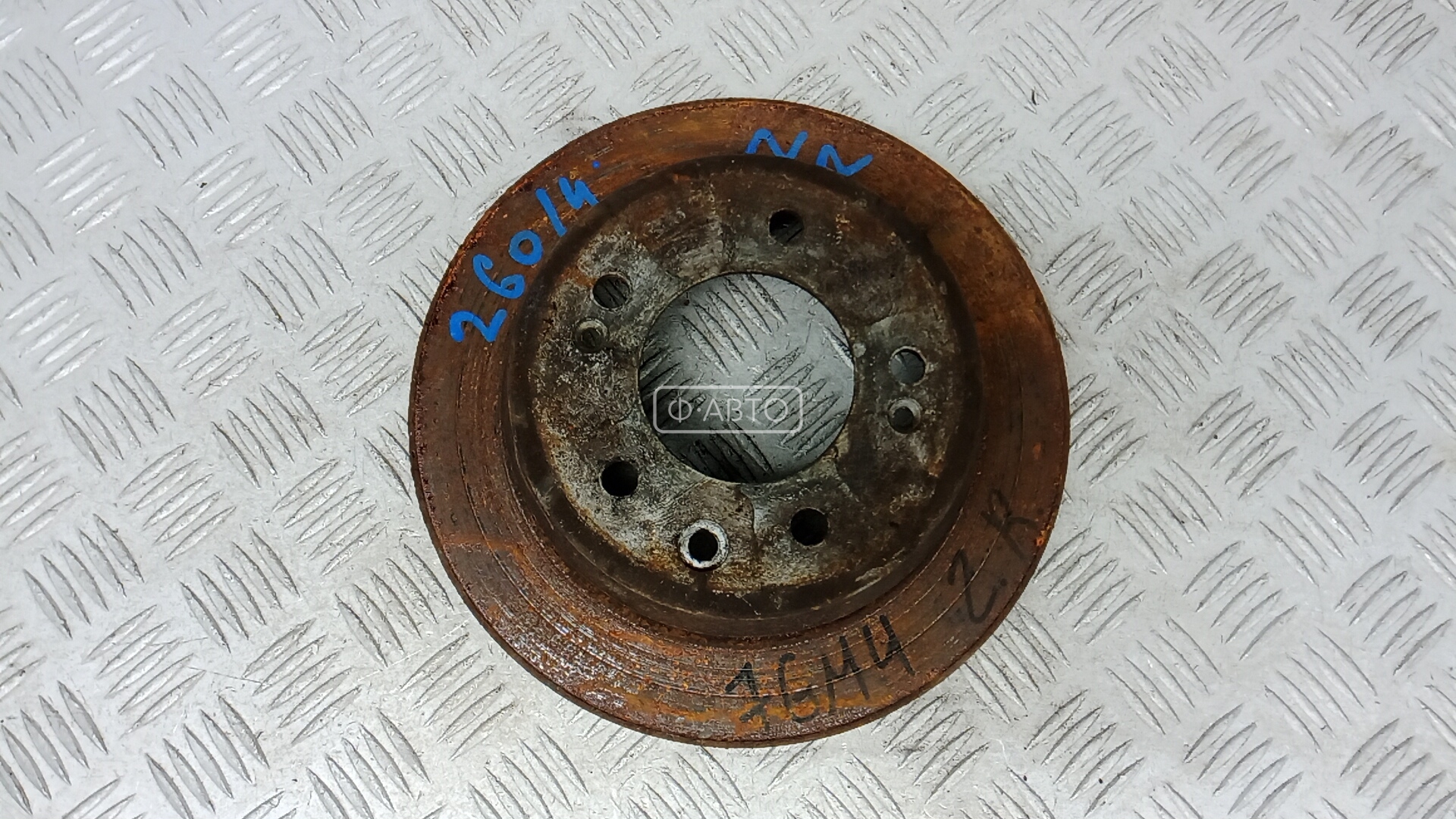 Диск тормозной задний