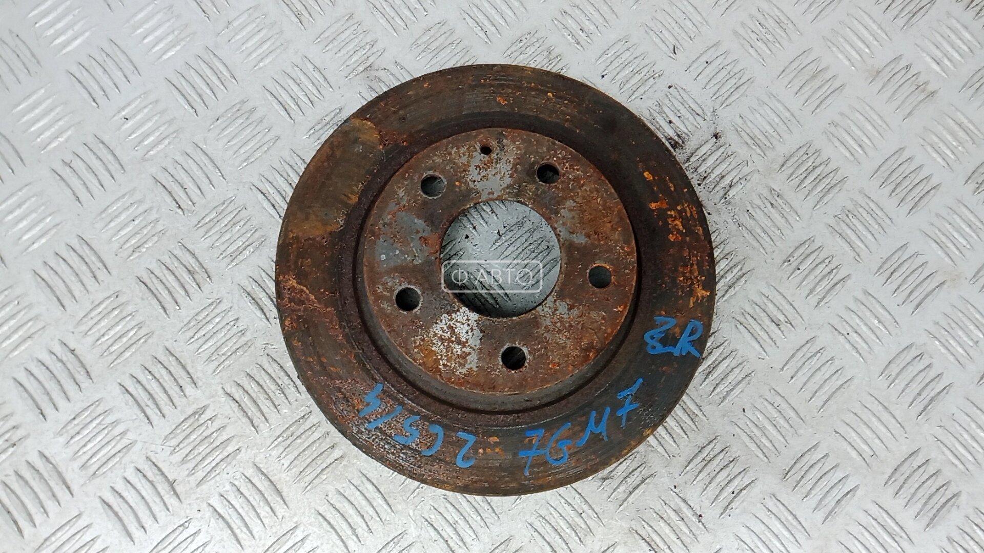 Диск тормозной задний