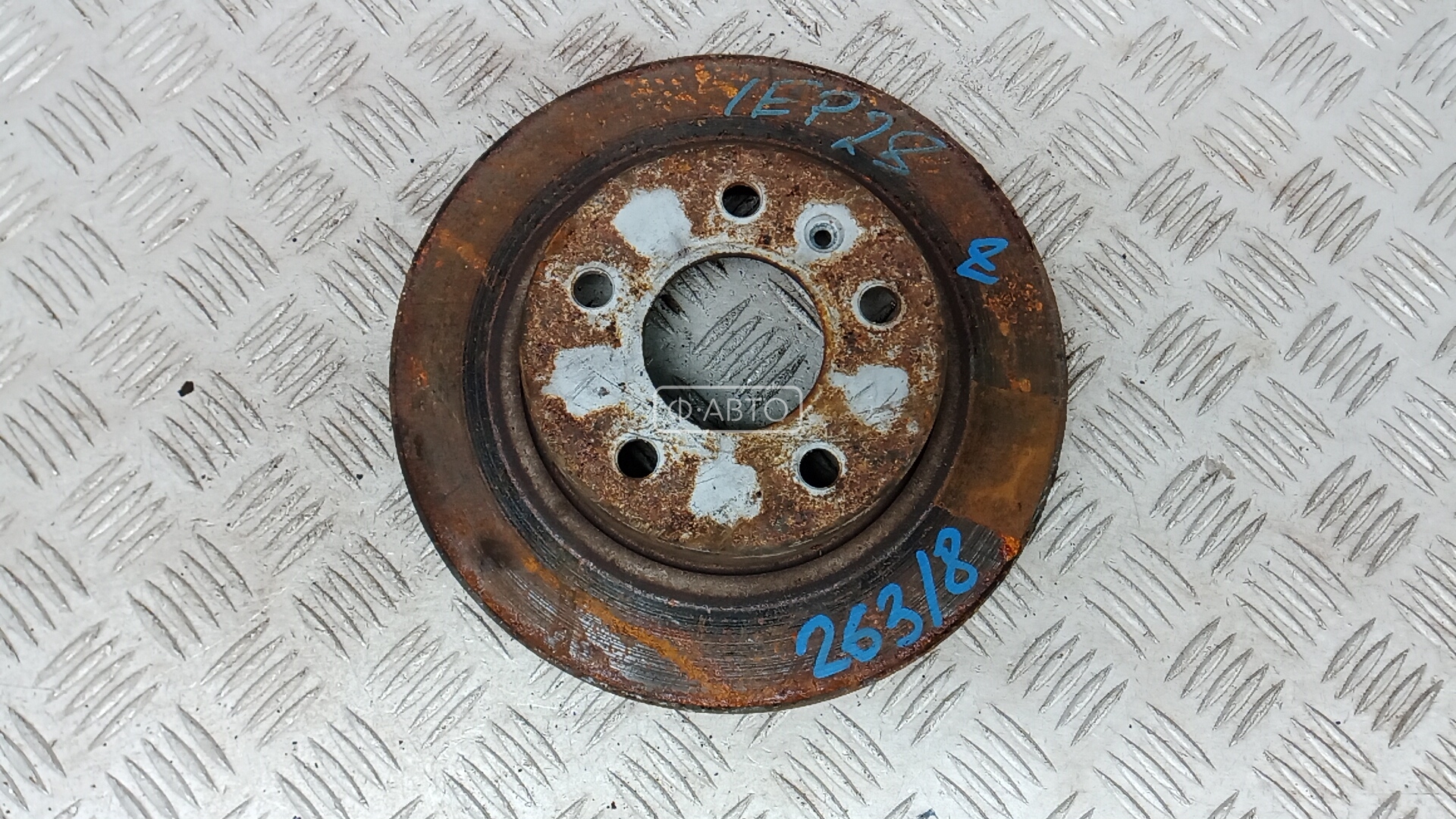 Диск тормозной задний