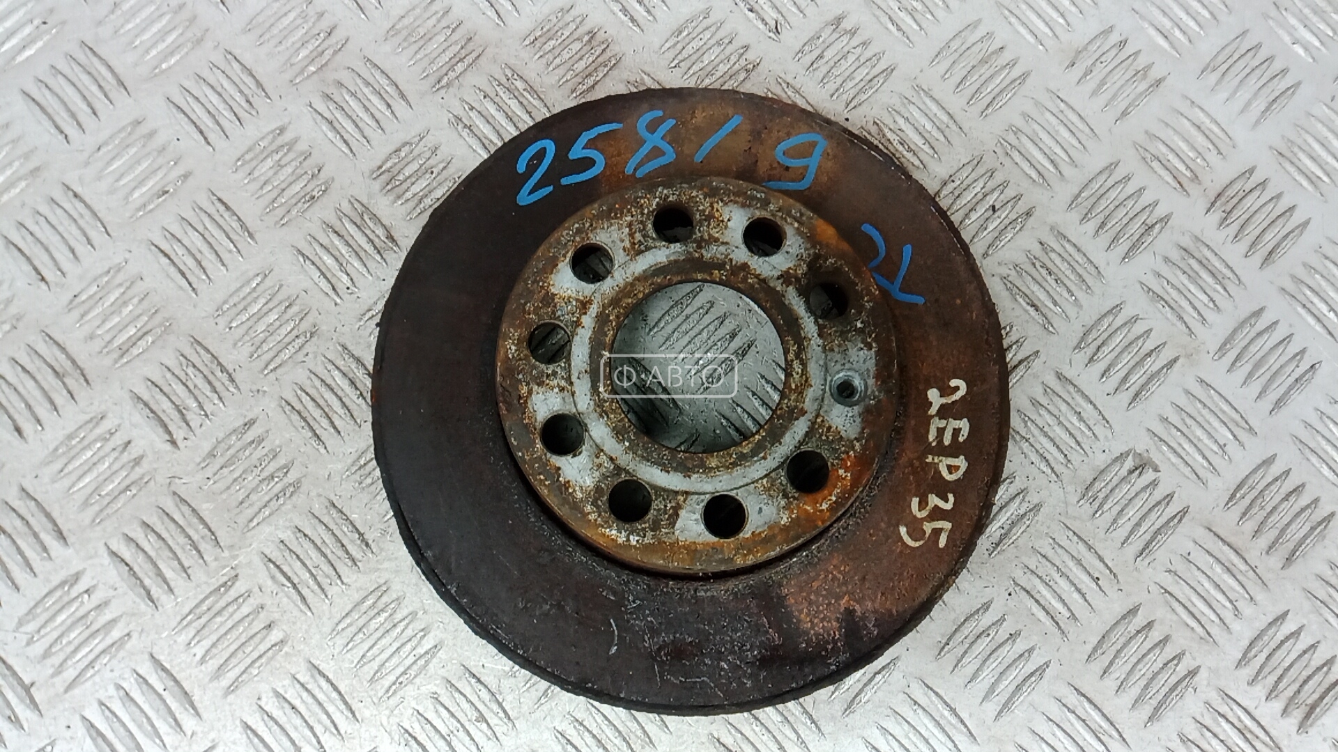 Диск тормозной задний
