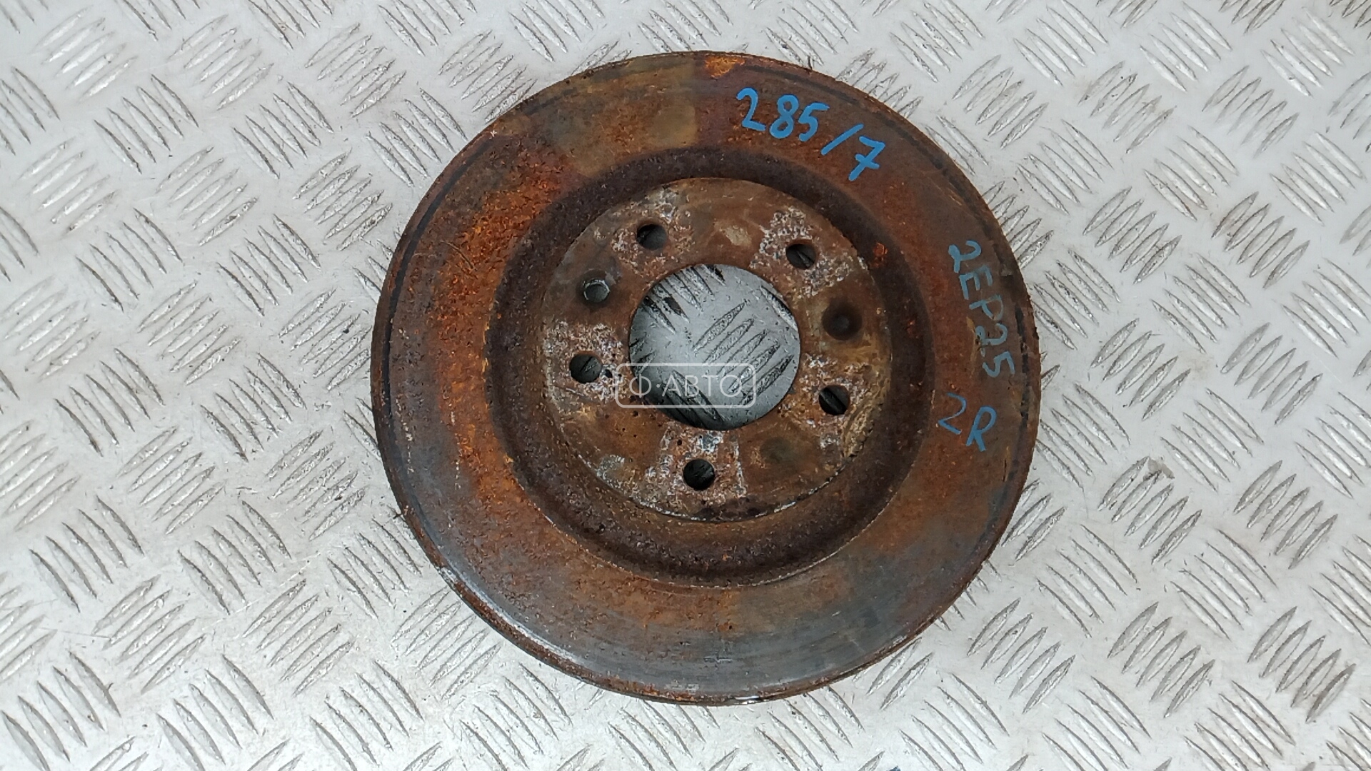 Диск тормозной задний